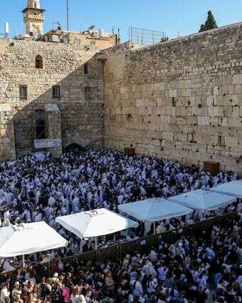 מעמד ברכת כוהנים בכותל המערבי בירושלים | נעמה שטרן מעמד ברכת כוהנים בכותל המערבי בירושלים | נעמה שטרן