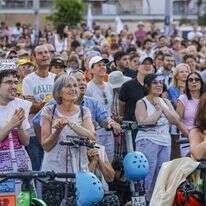התרגשות בכיכר החטופים | מרים אלסטר, פלאש 90