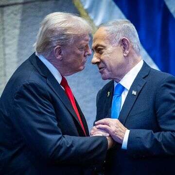 טראמפ ונתניהו במשכן הכנסת | יונתן זינדל - פלאש 90 טראמפ ונתניהו במשכן הכנסת | יונתן זינדל - פלאש 90