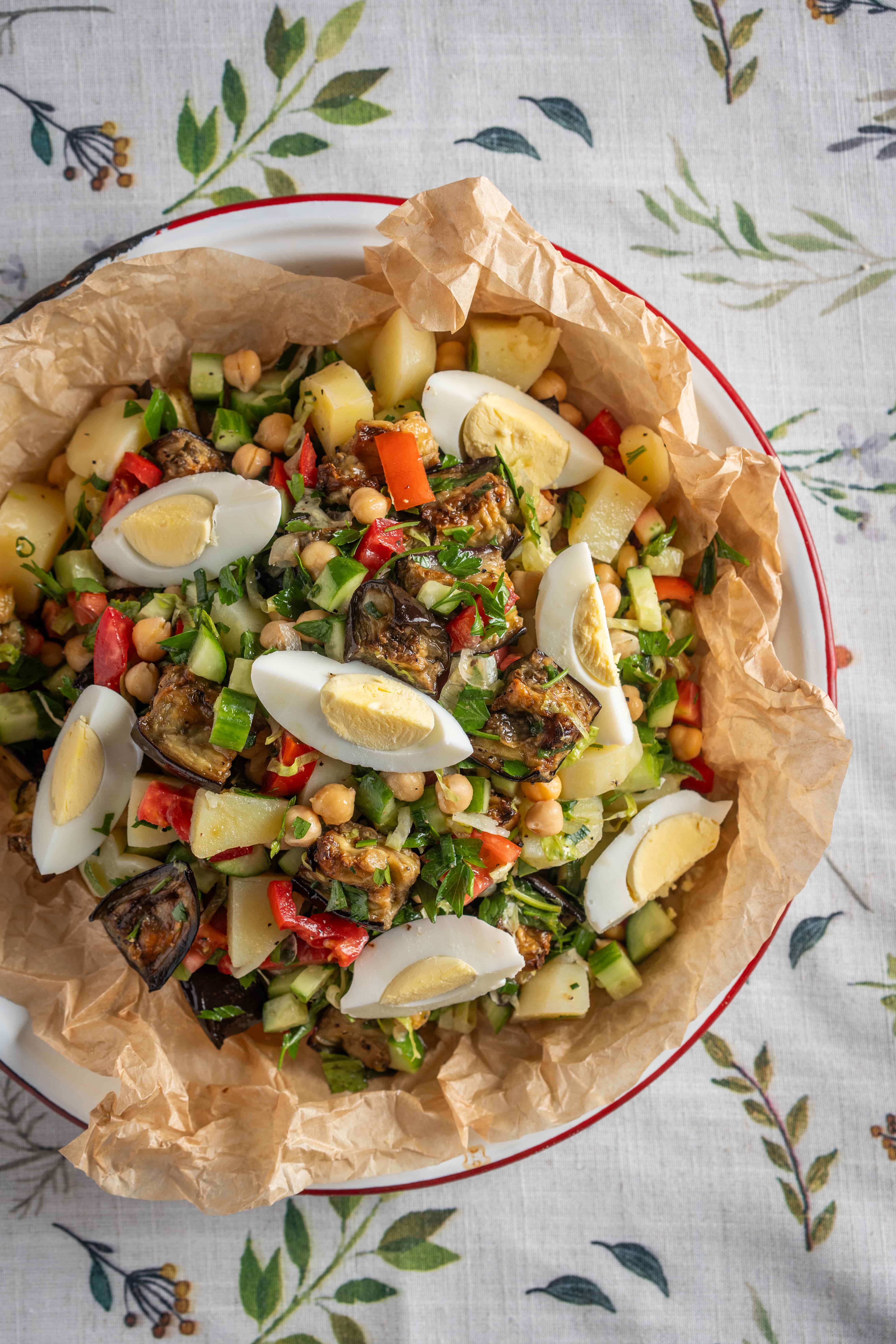 סלט סביח | צילום: גיא אשכנזי, Agency Karela סלט סביח | צילום: גיא אשכנזי, Agency Karela