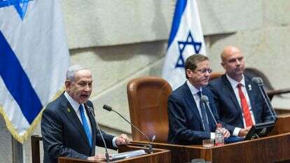 בנימין נתניהו מושב חורף 2025 | חיים גולדברג- פלאש 90