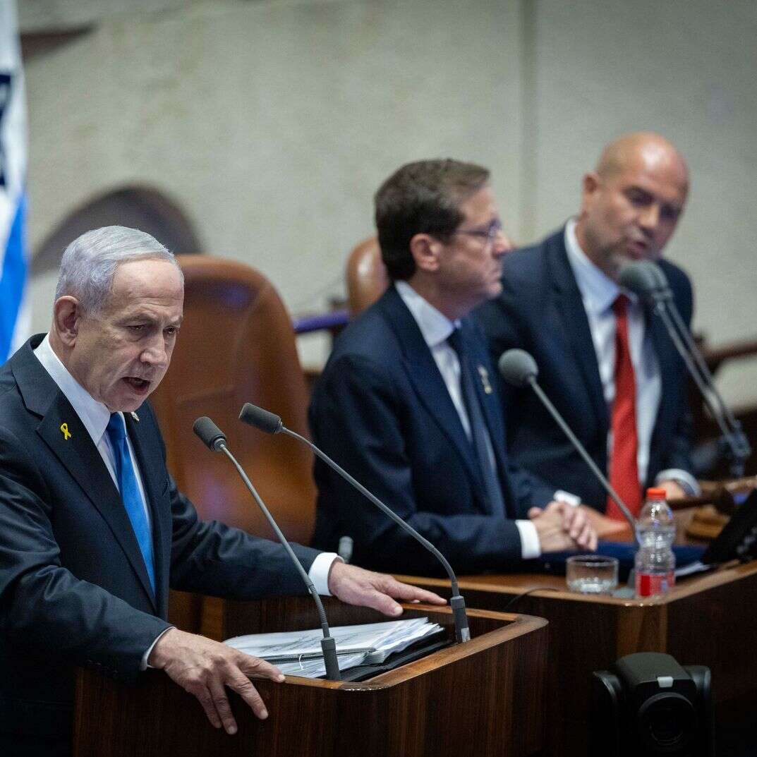 בנימין נתניהו בכנסת מושב חורף 2025 | חיים גולדברג- פלאש 90 בנימין נתניהו בכנסת מושב חורף 2025 | חיים גולדברג- פלאש 90