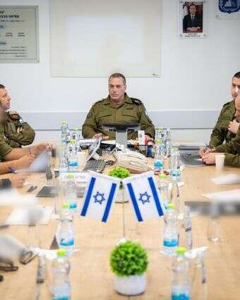הרמטכ"ל אייל זמיר בפיקוד מרכז | דובר צה"ל