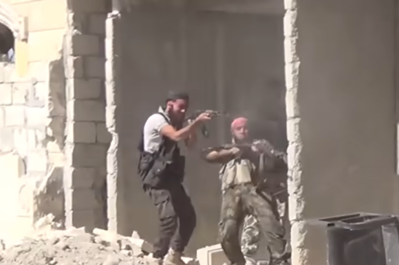 כוחות ג'יהאדיסטים בסוריה | צילום מסך מיוטיוב
