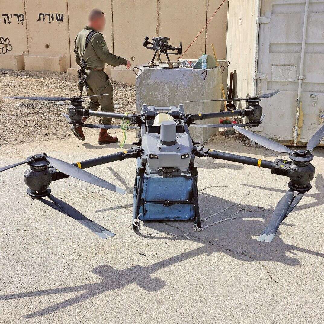 רחפנים שנתפסו בגבול מצרים | דו"צ