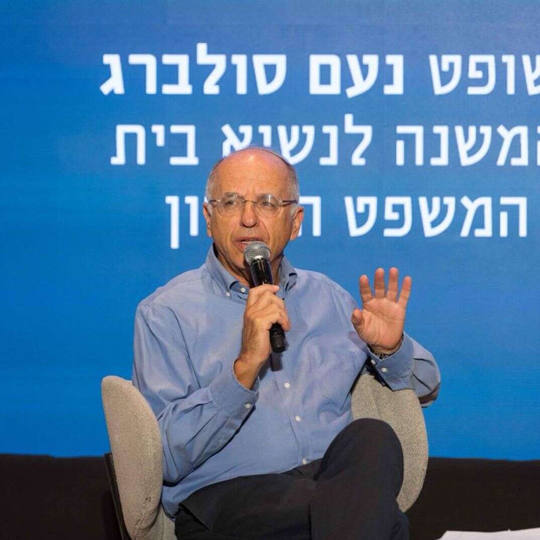 המשנה לנשיא בית המשפט העליון נעם סולברג בוועידת צמת | לירון מולדובן המשנה לנשיא בית המשפט העליון נעם סולברג בוועידת צמת | לירון מולדובן