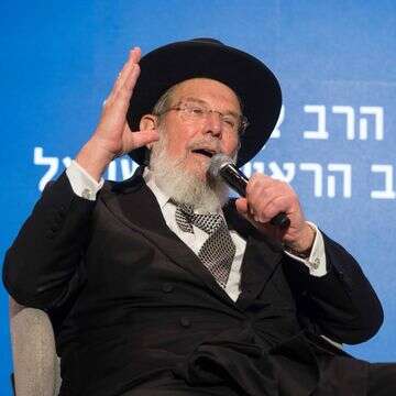 הרב קלמן בר בוועידת צמת | לירון מולדובן