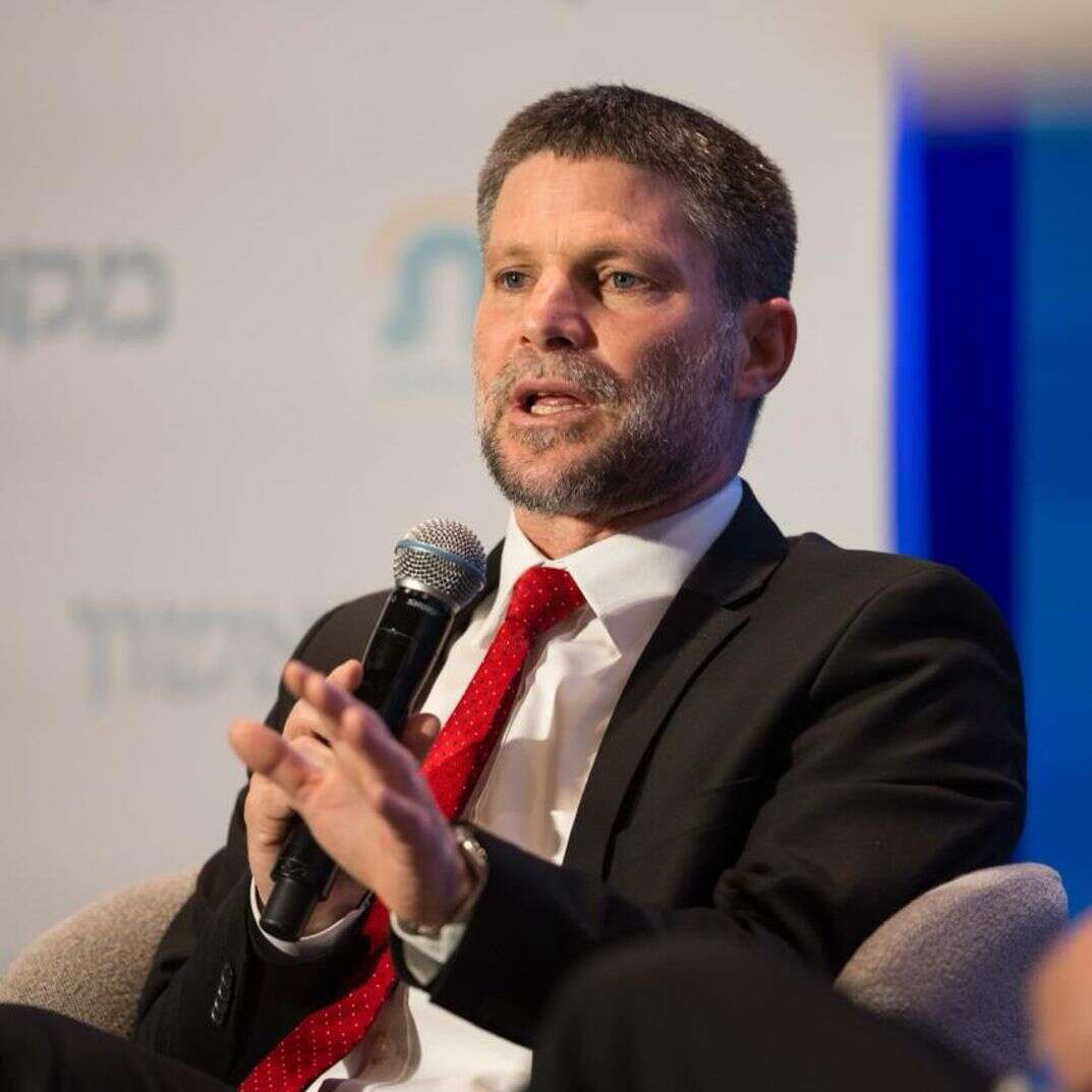 בצלאל סמוטריץ' בוועידת צמת | לירון מולדובן בצלאל סמוטריץ' בוועידת צמת | לירון מולדובן