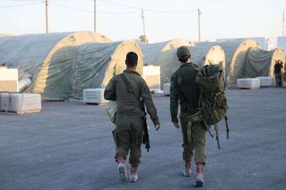 חיילי מילואים לפני הכניסה לעיר עזה, ספטמבר 2025 | פלאש 90