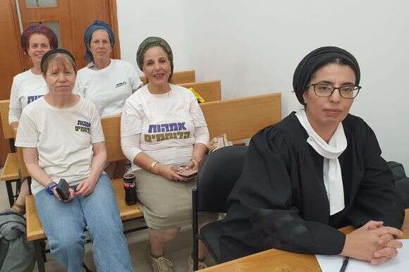 עו" צפנת נורדמן בבית המשפט | באדיבות המצולמת עו" צפנת נורדמן בבית המשפט | באדיבות המצולמת