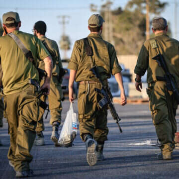 מילואים בצה"ל | צפריר אבייב- פלאש 90