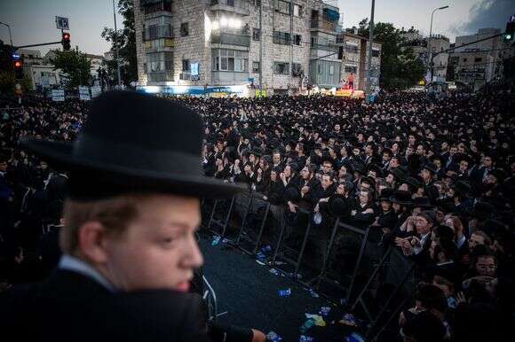 הפגנת חרדים נגד חוק הגיוס, ארכיון | יונתן זינדל