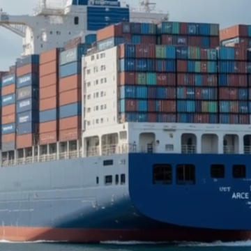 האונייה MSC Aries | צילום מסך מיוטיוב