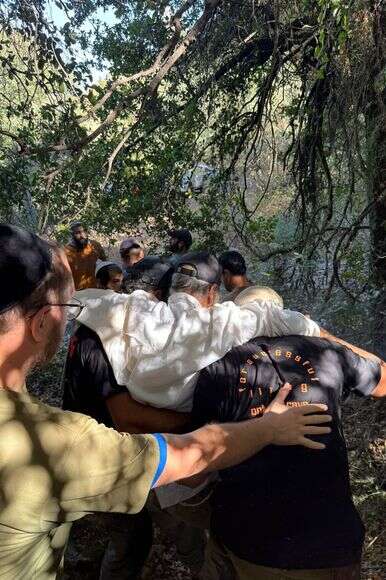 איתור הקשיש בהר מירון | דוברות יחידת הכלבנים איתור הקשיש בהר מירון | דוברות יחידת הכלבנים