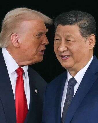 פגישת טראמפ ושי ג'ינפינג | ANDREW CABALLERO-REYNOLDS / AFP