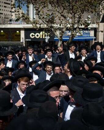 הפגנת החרדים בירושלים | יונתן זינדל, פלאש 90 הפגנת החרדים בירושלים | יונתן זינדל, פלאש 90