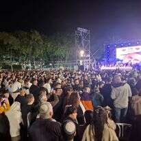 קבלת הפנים לשגב כלפון בדימונה, ביום שלישי | אלישיב רייכנר