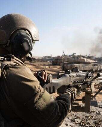 לוחמי הנח"ל פועלים מזרחית לקו הצהוב | דו"צ