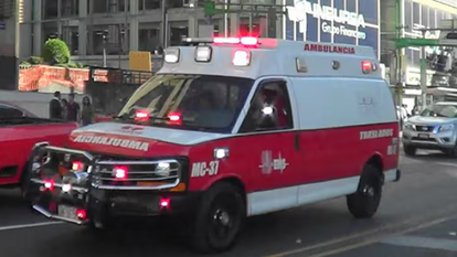 אמבולנס במקסיקו, אילוסטרציה | צילום מסך מיוטיוב