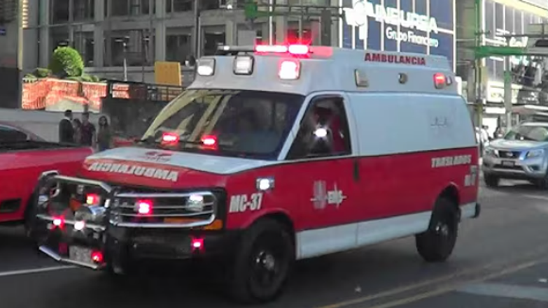 אמבולנס במקסיקו, אילוסטרציה | צילום מסך מיוטיוב