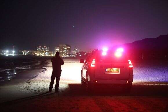 החיפושים אחר הפרקליטה הצבאית הראשית, אלופה יפעת תומר ירושלמי, בחוף הצוק סמוך לתל אביב | גדעון מרקוביץ'/TPS