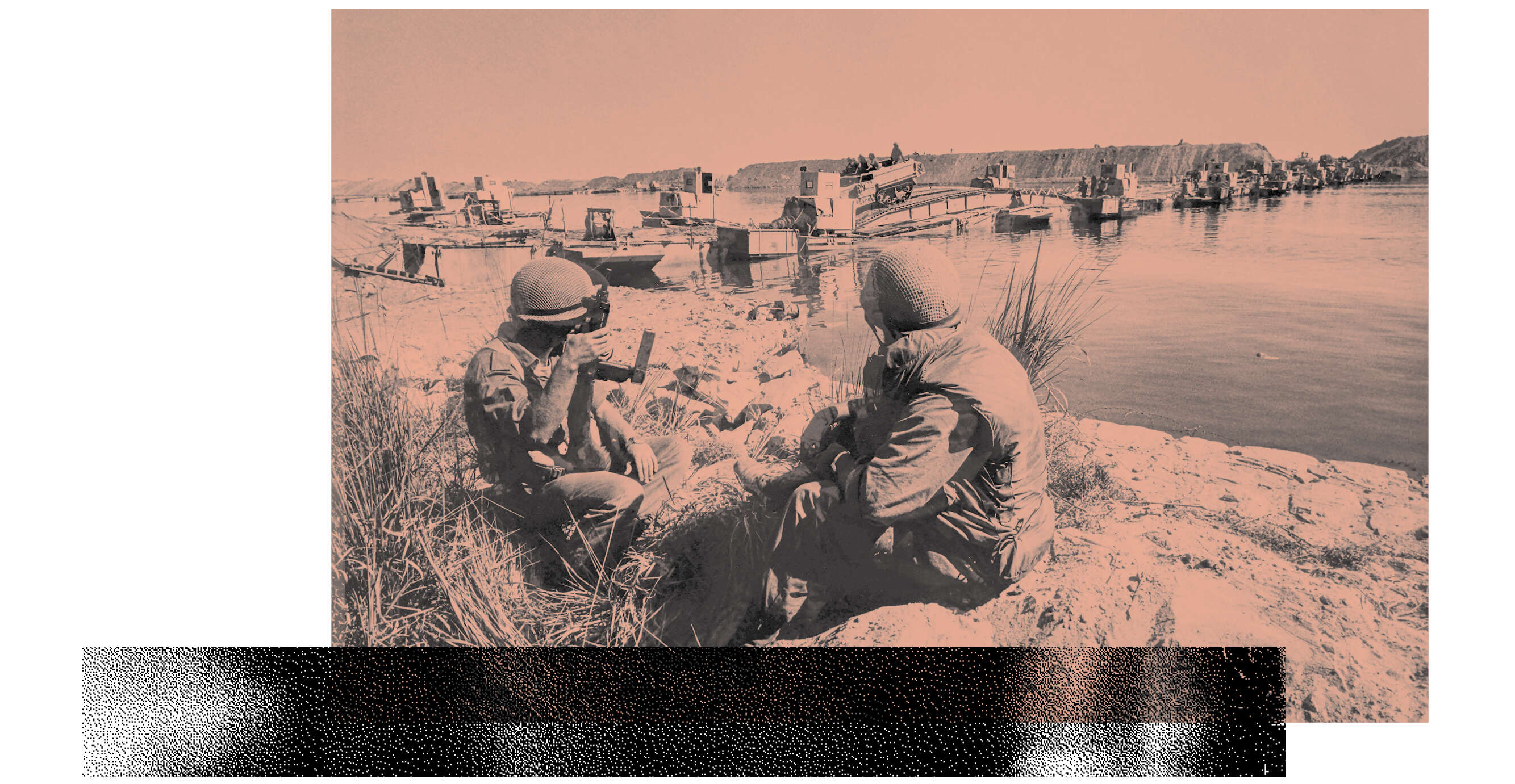 "כשהייתי מ"מ בגדוד ,89 הייתי בטוח שאנחנו יכולים לכבוש את כל המזרח התיכון עם מחלקת ג'יפים". כוחות צה"ל חוצים את תעלת סואץ ב־1973 | AFP "כשהייתי מ"מ בגדוד ,89 הייתי בטוח שאנחנו יכולים לכבוש את כל המזרח התיכון עם מחלקת ג'יפים". כוחות צה"ל חוצים את תעלת סואץ ב־1973 | AFP
