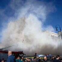 מגדל מהמאה ה־13 קרס ברומא | Mauro Scrobogna/LaPresse via AP