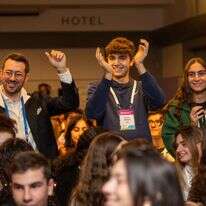 משתתפי הקונגרס הציוני הראשון לבני נוער | Eszter Mirka Sarkadi