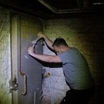 בונקר בשוויץ | AP