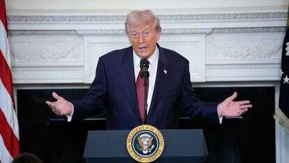 דונלד טראמפ | EPA/YURI GRIPAS / POOL