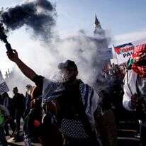 הפגנה אנטי־ישראלית בלונדון | אי.פי.איי