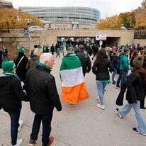 אוהדי אירלנד בכדורגל | AFP אוהדי אירלנד בכדורגל | AFP