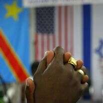 דגלי ישראל, ארה"ב ןהרפובליקה הדמוקרטית של קונגו | חן לאופולד, פלאש 90