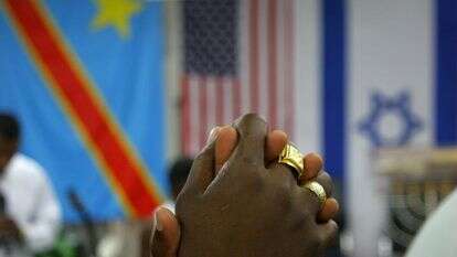 דגלי ישראל, ארה"ב ןהרפובליקה הדמוקרטית של קונגו | חן לאופולד, פלאש 90