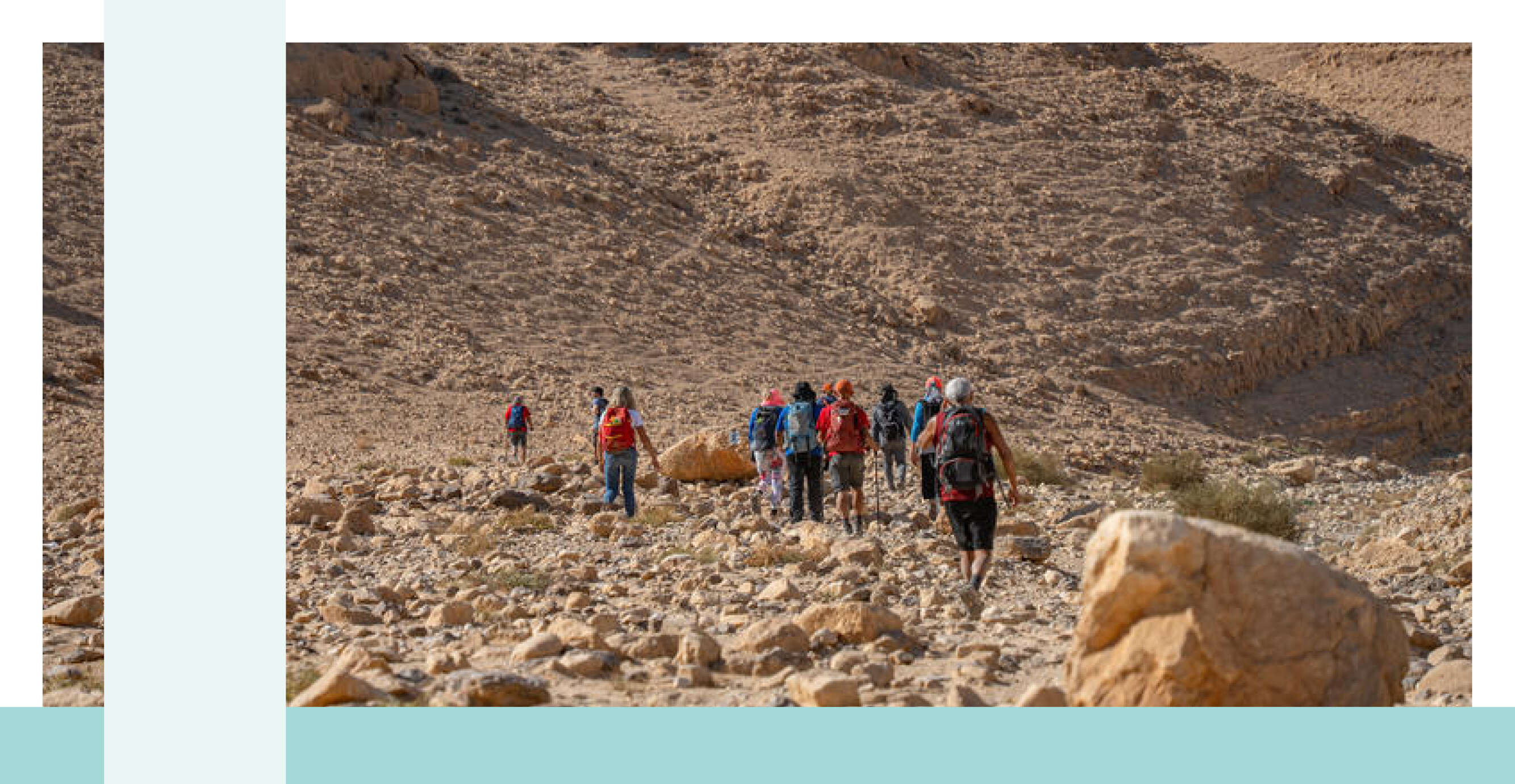 "פה למשל, נמדדנו ונכשלנו". מטיילים בנחל קינה | יניב נדב, פלאש 90