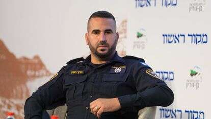 מפקד תחנת המשטרה בערוער, סנ"צ ברוך הוניג | לירון מולדובן