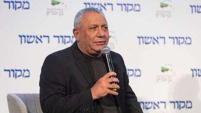 הרמטכ"ל ויו"ר יד בן גוריון לשעבר, גדי איזנקוט, בוועידת בן-גוריון ה-3 בנגב | לירון מולדובן