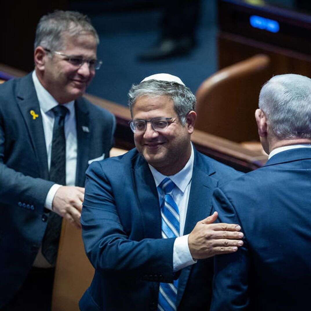 השר איתמר בן גביר | יונתן זינדל, פלאש 90