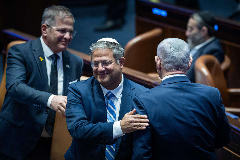 השר איתמר בן גביר | יונתן זינדל, פלאש 90