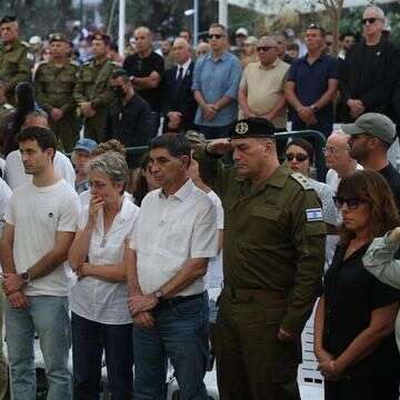 הלוויתו של סגן הדר גולדין הי"ד | חיים גולדברג, פלאש 90