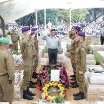 הלוויתו של סגן הדר גולדין הי"ד | אלון גלבוע