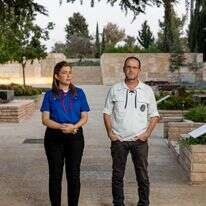 יגאל קליין וניצן רוזנוקס־זיו | צילום: נעמה שטרן