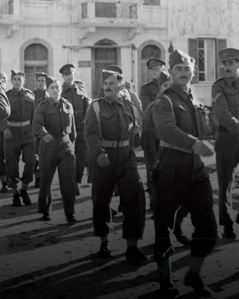 הבריגדה רותקה והשוחט שחט דף הבית | גטי אימג'ס