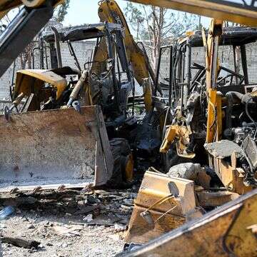 תקיפות ישראליות על כלי צמ"ה בלבנון | JOSEPH EID / AFP