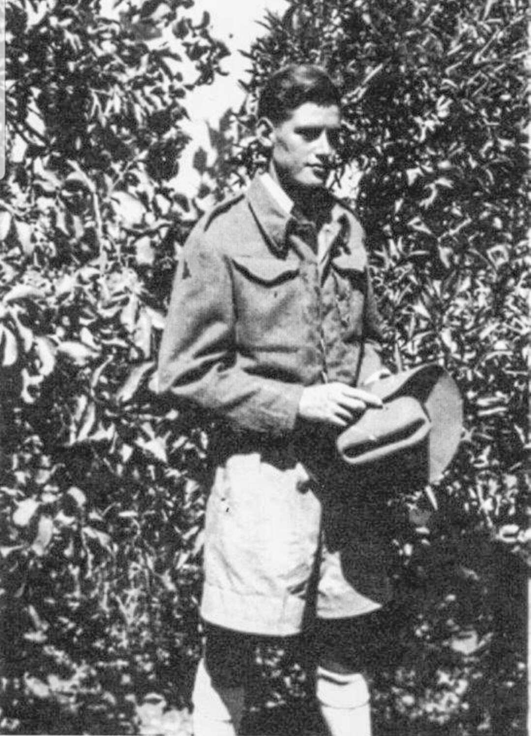 במשטרת היישובים בשנת 1944 | באדיבות המצולם במשטרת היישובים בשנת 1944 | באדיבות המצולם