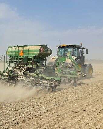 זריעת גזר וחיטת חורף בשדות הגד"ש בעמק החולה | צילום וידאו וסטילס: פייסל הייב, ג"ג, החברה לפיתוח הגליל