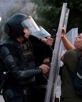 הפגנות דור ה-Z במקסיקו, אמש | ULISES RUIZ / AFP הפגנות דור ה-Z במקסיקו, אמש | ULISES RUIZ / AFP