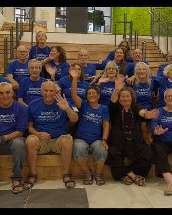 מתוך הסרט "שנת שירות בגיל השלישי" | באדיבות הוט 8 מתוך הסרט "שנת שירות בגיל השלישי" | באדיבות הוט 8