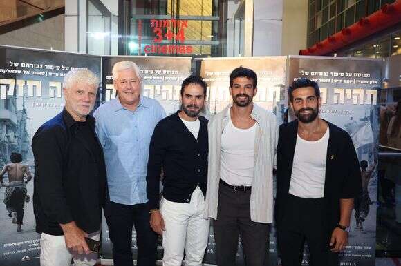 מתוך הקרנת הבכורה של הסרט "תהיה חזק" | איציק בירן מתוך הקרנת הבכורה של הסרט "תהיה חזק" | איציק בירן