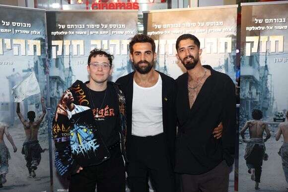 מתוך הקרנת הבכורה של הסרט "תהיה חזק" | איציק בירן מתוך הקרנת הבכורה של הסרט "תהיה חזק" | איציק בירן